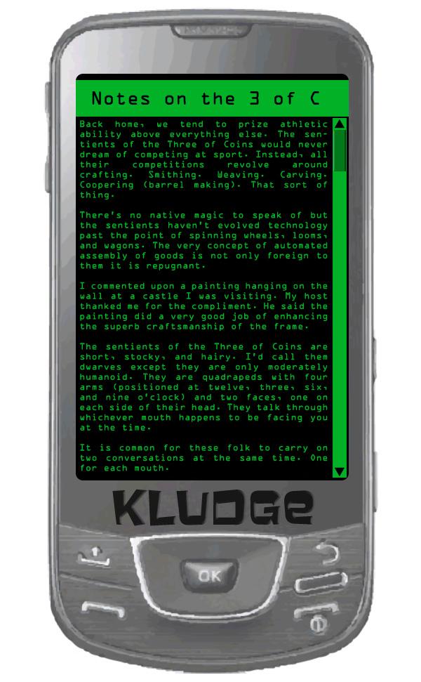Kludge's Notes